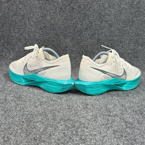 Nike ZoomX Vaporfly 3 Running Shoes Women's Size 9.5 White Aquatone Athletic Run - Picture 7 of 14